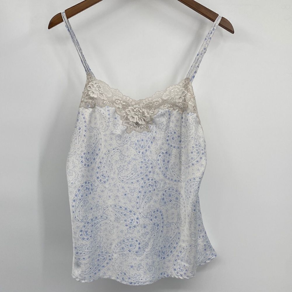 Lauren Ralph Lauren Lace Paisley Cami Medium